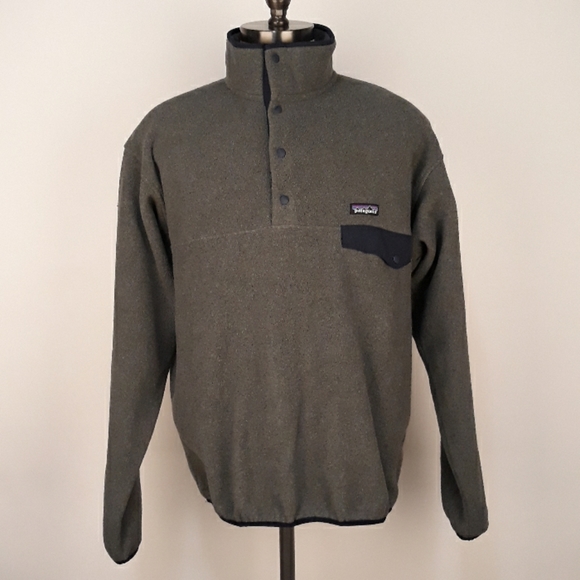 Patagonia Other - PATAGONIA SYNCHILLA Fleece Grey L Pullover Jacket